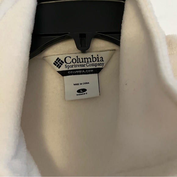White Columbia Fleece Vest - Picture 3 of 4